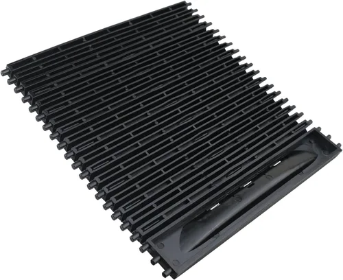 Vista 4 de Osompar Bandeja Portavasos de Consola Central con Cubierta de Persiana Enrollable Compatible con BMW X5 F15 X5M F85 F15 2014-2018 BMW X6 F16 X6M F86