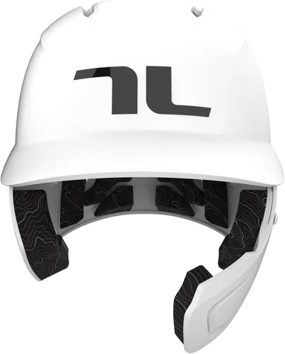 Vista 2 de TUCCI Potenza - Casco de bateo con solapa de mandíbula, S/M, blanco mate, bateador diestro