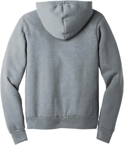 Vista 5 de Sudadera con capucha Bella + Canvas, unisex, con friza de algodón