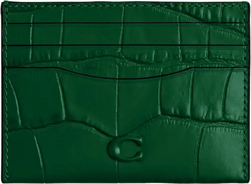 Vista 10 de Estuche plano para tarjetas en piel natural de grano completo