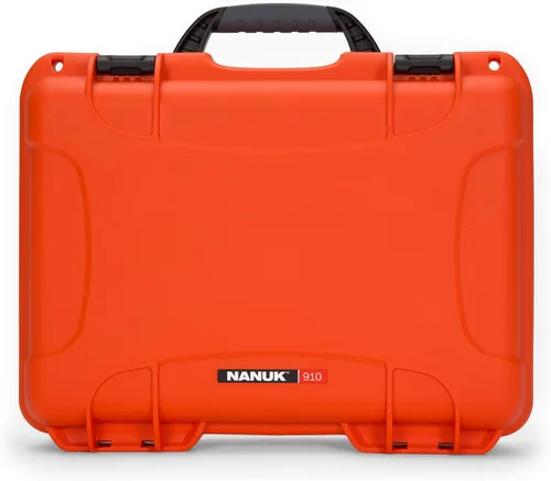 Vista 2 de NANUK 910 Estuche rígido impermeable con inserto de espuma para DJI Mini SE Fly More Kit - Naranja, (910-MAVMSE3)