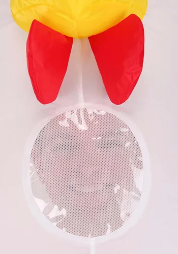 Vista 5 de Disfraz inflable de pollo para adultos