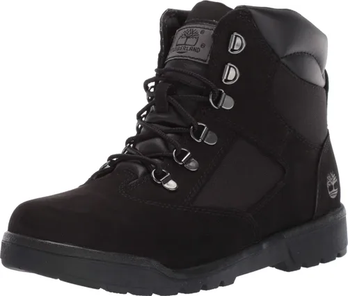 Vista 2 de Timberland Botas de campo para niños 6 Nubuck negro V1