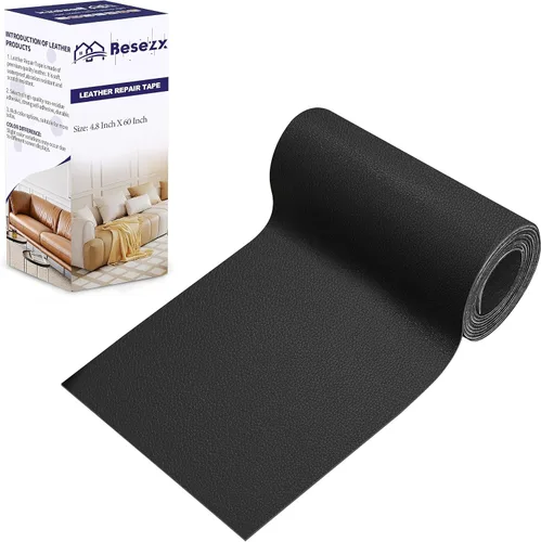 Vista 37 de Kit de cinta para reparación de cuero, parche autoadhesivo para muebles, sofá, asientos de automóvil, silla de oficina, kit de reparación de vinilo