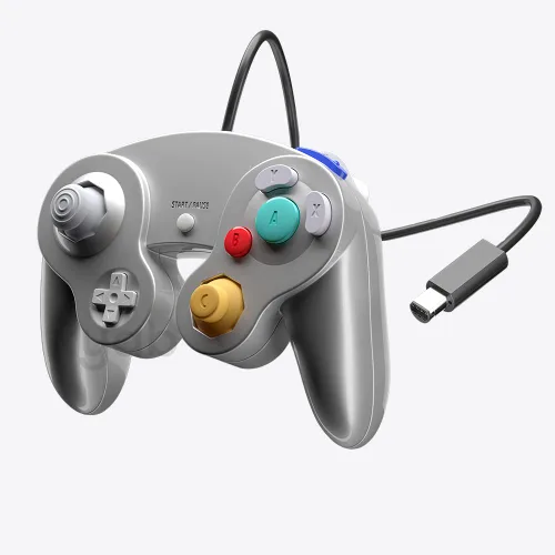 Vista 3 de XYAB Ultimate NGC Joystick Controller for Nintendo GameCube - Silver