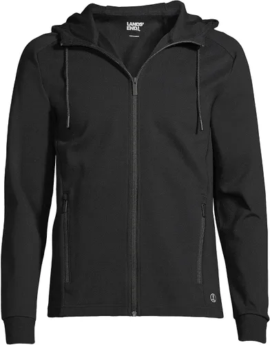 Vista 2 de Lands' End Sudadera con capucha Performance Sweats con cremallera completa para hombre