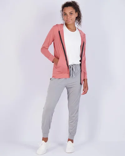 Vista 4 de Paquete de 3 pantalones deportivos deportivos para mujer, de ajuste seco, con bolsillos y cordón (disponible en tallas grandes)