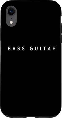 Vista 25 de Bass Guitar Players Contemporary Font / Musical Instrument Case for iPhone 16