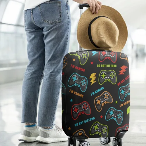 Vista 3 de Controlador de armas de videojuegos Funda de equipaje de viaje Protector de maleta lavable Anti-arañazos Fundas de equipaje