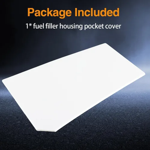 Vista 7 de Tapa blanca de llenado de combustible para puerta de llenado de combustible compatible con Ram ProMaster 1500 2500 3500 2014 2015 2016 2017 2018