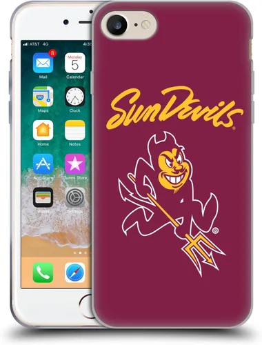 Vista 200 de Head Case Designs Funda de gel ASU Camou con licencia oficial de la Universidad Estatal de Arizona [protección de grado militar] compatible