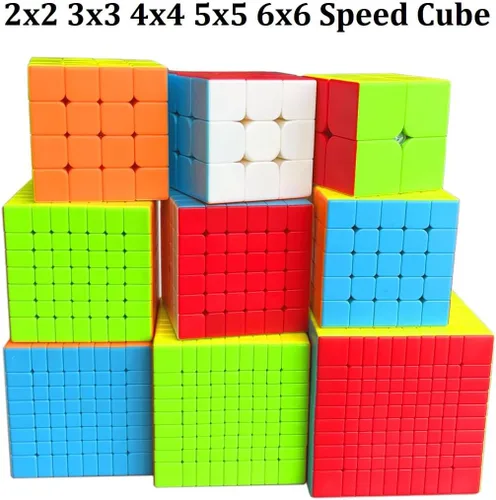Vista 6 de Cubo de velocidad 3x3, rompecabezas de cubo 3x3 juguetes educativos
