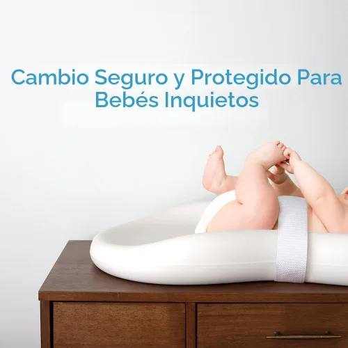Vista 7 de Cambiador con forma de maní de Keekaroo, Vainilla