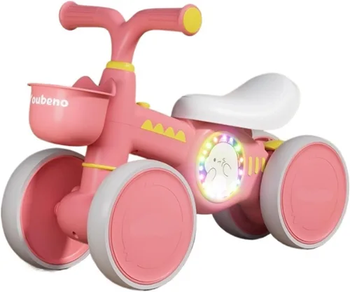 Vista 9 de Ride on Toys Baby Balance Bikes 4 Wheel Wiggle Car Wiggle car Green