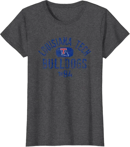 Vista 6 de Louisiana Tech Bulldogs Vintage 1894 - Camiseta con licencia