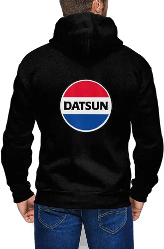 Vista 2 de Lizisgu Datsun - Sudadera con capucha y cremallera completa para hombre