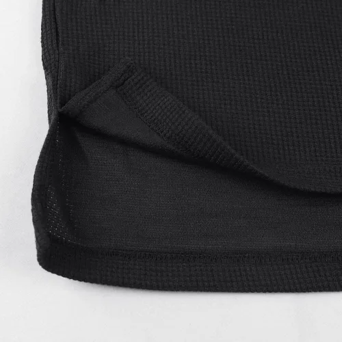 Vista 5 de JEEING GEAR Sudadera básica de manga larga para hombre, ajuste holgado, cuello redondo, para entrenamiento
