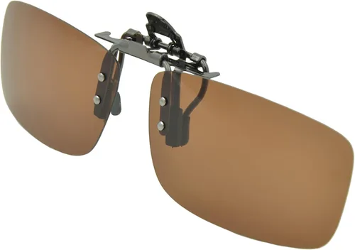 Vista 13 de Cycling Sport Polarized Clip-on Flip up Metal Clip Sunglasses Lenses Glasses Unbreakable Driving Fishing Outdoor