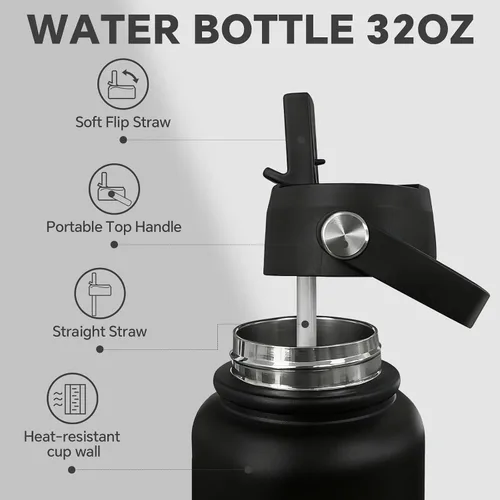 Vista 7 de Regalos de entrenador para hombres, baloncesto, fútbol, béisbol, softbol, gimnasia, danza, natación, entrenadores de natación, regalos - Botella