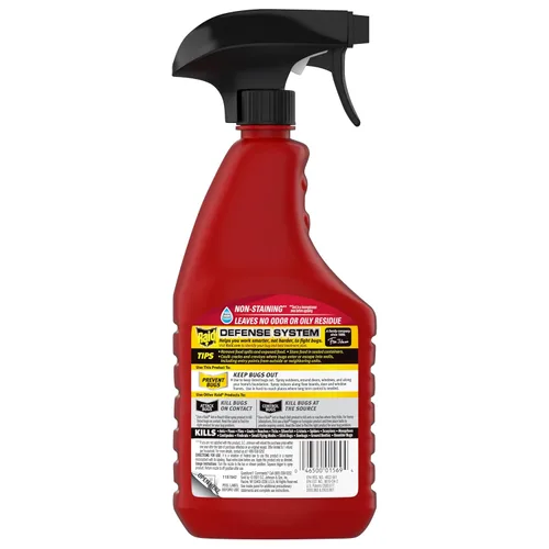 Vista 9 de Raid Max Perimeter Protection Ant & Roach Killer Spray, evita insectos matando hasta 18 meses, uso en interiores y exteriores, 22 onzas