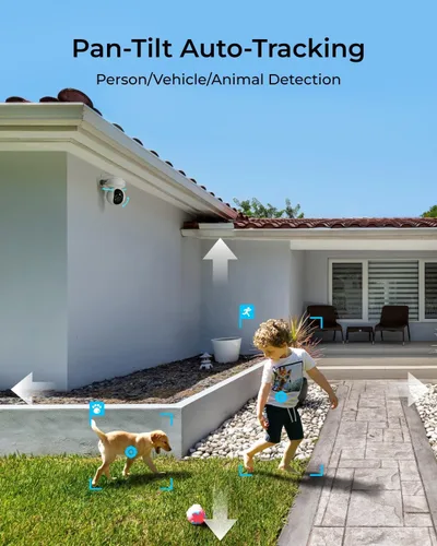Vista 4 de REOLINK E1 al aire libre SE PoE 4K cámara al aire libre para la seguridad