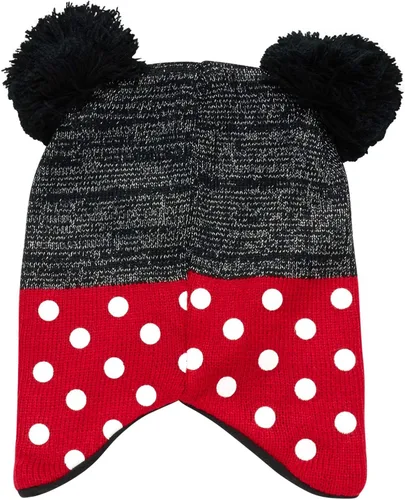 Vista 6 de Disney Conjunto de gorro y guantes de invierno de Minnie Mouse para niñas niñasniñas