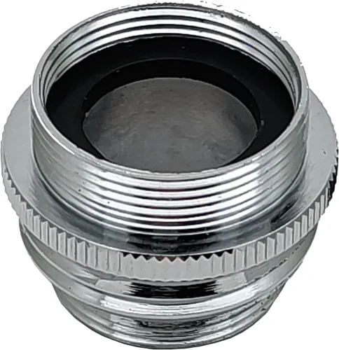 Vista 3 de Adaptador de aireador de grifo de rosca múltiple de latón, grifo a adaptador de rosca de manguera de jardín macho de 3/4 pulgadas