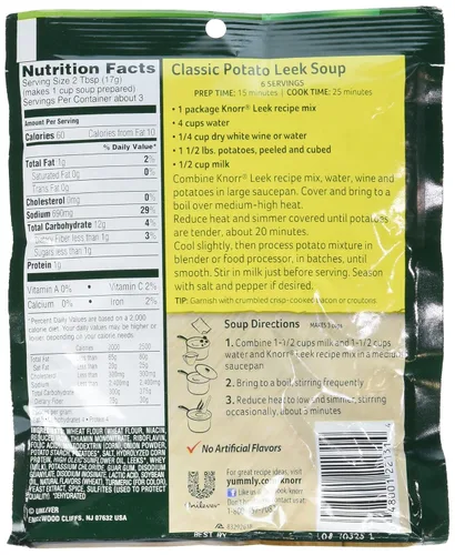 Vista 4 de Knorr Mezcla de recetas de puerros, 1.8 oz (paquete de 3)