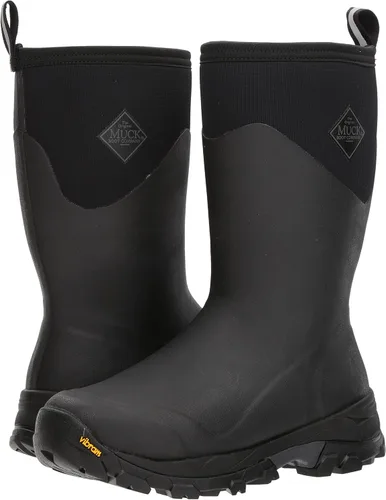 Vista 6 de Muck Boots - Botas de invierno para condiciones extremas, de hule, a media altura, con suela de agarre, para hombre