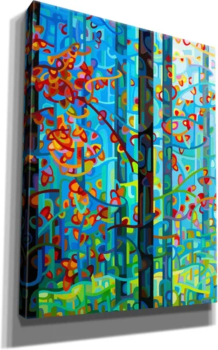 Vista 2 de Epic Graffiti 'The Deep' de Mandy Budan, arte de pared en lienzo, 12 x 16 pulgadas