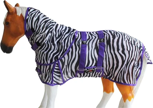 Vista 20 de CHALLENGER 36" Miniatura Destete Burro Pony Caballo Potro Verano Flysheet Marrón Floral 51831