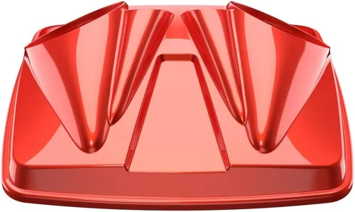 Vista 92 de Tapas de altavoz dobles de 8 pulgadas a juego para Advanblack/OEM Harley Rushmore estilo Razor, Chopped & King Tour Pak Whisky ámbar