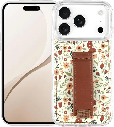 Vista 113 de Fundas Walli para iPhone 13, funda tipo cartera con soporte para tarjetas, elegante y moderna cubierta para mujeres, se ajusta al iPhone 13