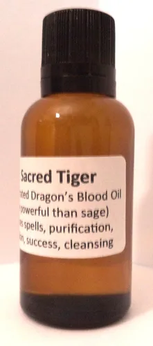 Vista 4 de Sacred Tiger Dragon's Blood - Incienso líquido concentrado 100% 1.0 fl oz (1 onza)