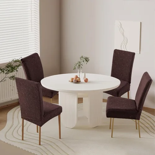 Vista 35 de Fundas impermeables para sillas de comedor, fundas elásticas para sillas Parsons, para comedor, cocina, funda protectora para silla de comedor