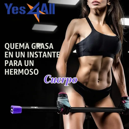 Vista 7 de Yes4All Total Body Weighted Body Bar for Strength Training