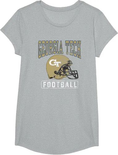 Vista 23 de Georgia Tech Yellow Jackets - Camiseta con casco de fútbol, Negro