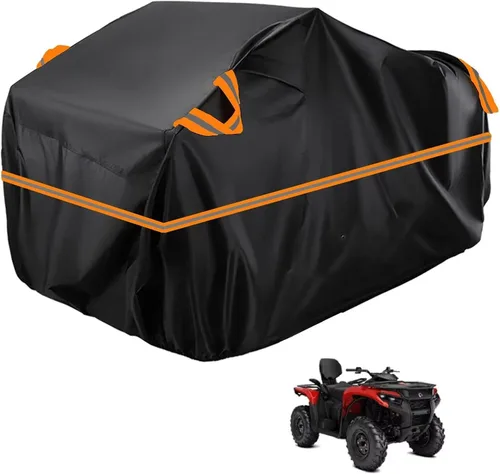 Vista 242 de Cubierta para ATV impermeable compatible con Arctic Cat H1 EFI TRV Cruiser 4x4 2011, cubierta de 210D para vehículos de 4 ruedas, cubierta para quad