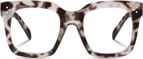 Vista 15 de Ovresized Blue Light Blocking Glasses for Women Men Square Computer TV Eyeglasses