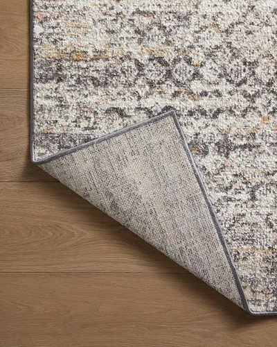 Vista 8 de Loloi Monroe Collection MON-03 Gris/Multicolor 2'-6" x 4'-0" Alfombra Decorativa