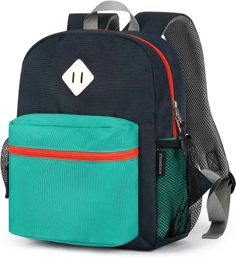 Vista 17 de Mochila para niños pequeños STEAMEDBUN para niños y niñas, mochila escolar para niños pequeños, Negro, 15 pulg., pequeña, Classic
