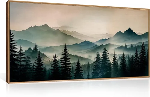 Vista 28 de HPINUB - Lienzo decorativo abstracto moderno para pared, juego de 3 impresiones artísticas enmarcadas, pintura de pared grande en blanco y negro, 16
