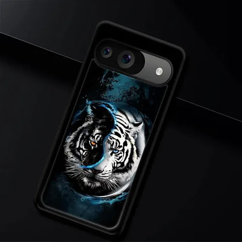 Vista 10 de Compatible con Google Pixel 4A 5G Mobile Case Creative Acrylic Panel trasero Silicona Protección Grip especialmente diseñado para Google Pixel 4A 5G