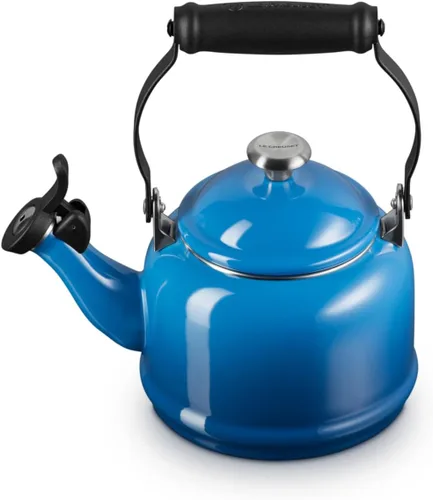 Vista 15 de Le Creuset - Tetera Demi esmaltada en acero, 1.25 cuartos de galón, Artichaut