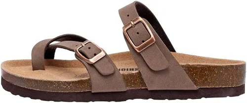Vista 2 de Cushionaire Luna - Sandalias para mujer con plantilla de corcho con más comodidad