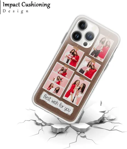 Vista 7 de CUBICER Funda personalizada para teléfono, fundas protectoras de pantalla con texto personalizado, regalos de cumpleaños para mujeres, hombres