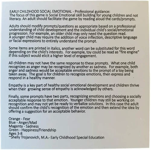 Vista 5 de YEHUA! Totika - Baraja de cartas socioemocional para la primera infancia