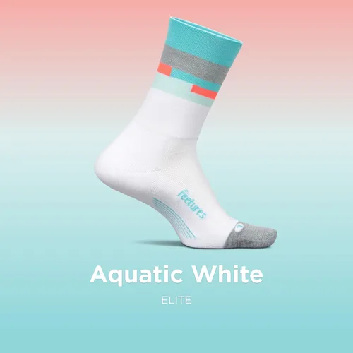 Vista 2 de Feetures Elite Light Cushion Mini Crew Sock - Calcetines deportivos con compresión dirigida