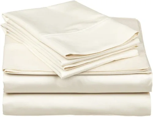 Vista 21 de Juego de sábanas RRRlinen para cama ajustable de 800 hilos, 4 piezas, juego de sábanas de 100% algodón, bolsillo profundo, 21 pulgadas