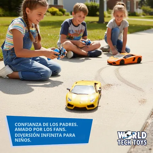 Vista 6 de World Tech Toys – Lamborghini Aventador LP 700 – 4 de 2,4 GHz listo para correr RC vehículo (escala 1: 14)